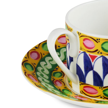 Tea cup and saucer Dolce & Gabbana Casa CARRETTO