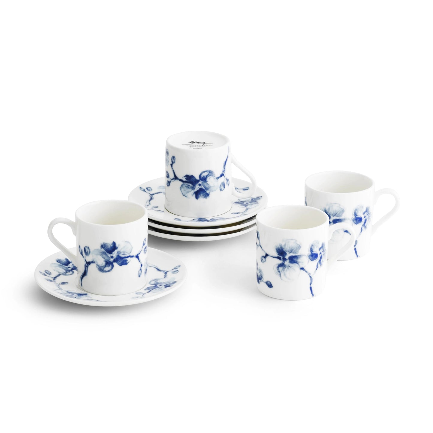 Blue Orchid Demitasse /4