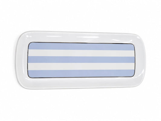 Galerie Royale Blue Rectangular Cake Plate