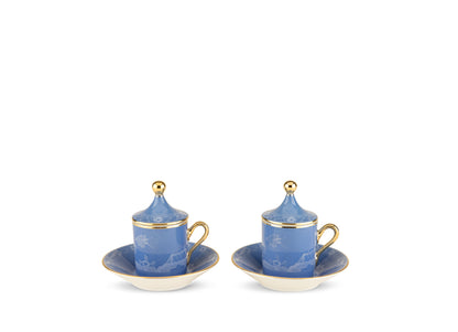 Oriente Italiano Pervinca Coffee Set  For Two