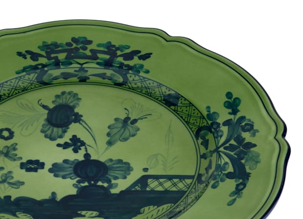 Oriente Italiano Malachite Charger Plate