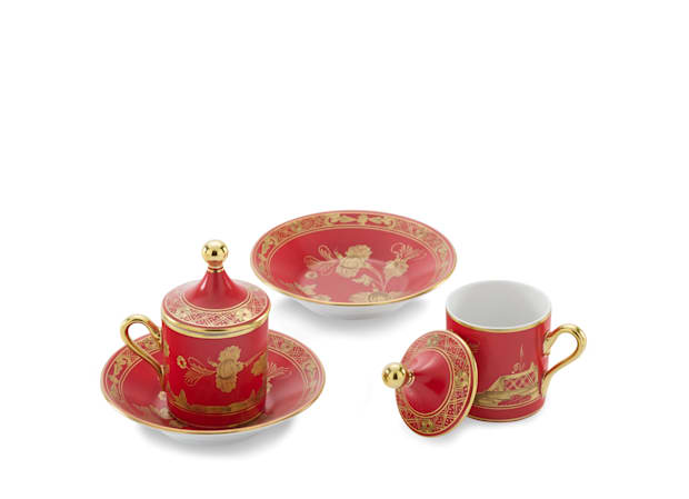 Oriente Italiano Rubrum Coffee Set  For Two