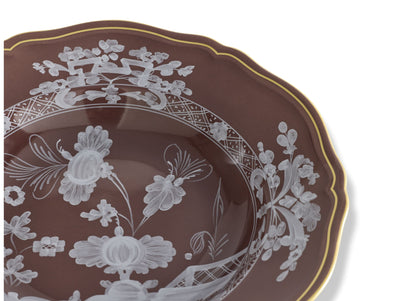 Oriente Italiano Soup Plate  Castagna