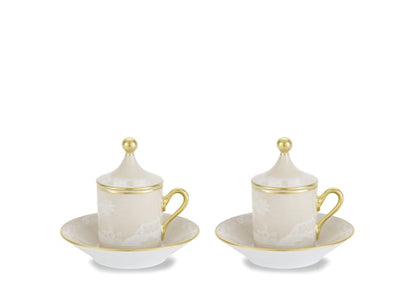 Oriente Italiano Meringa Coffee Set  For Two
