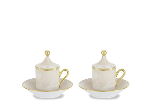 Oriente Italiano Meringa Coffee Set  For Two