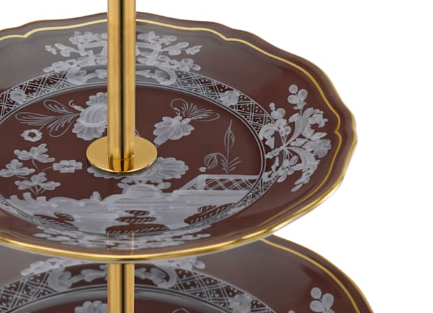 Oriente Italiano  Castagna  Etagere