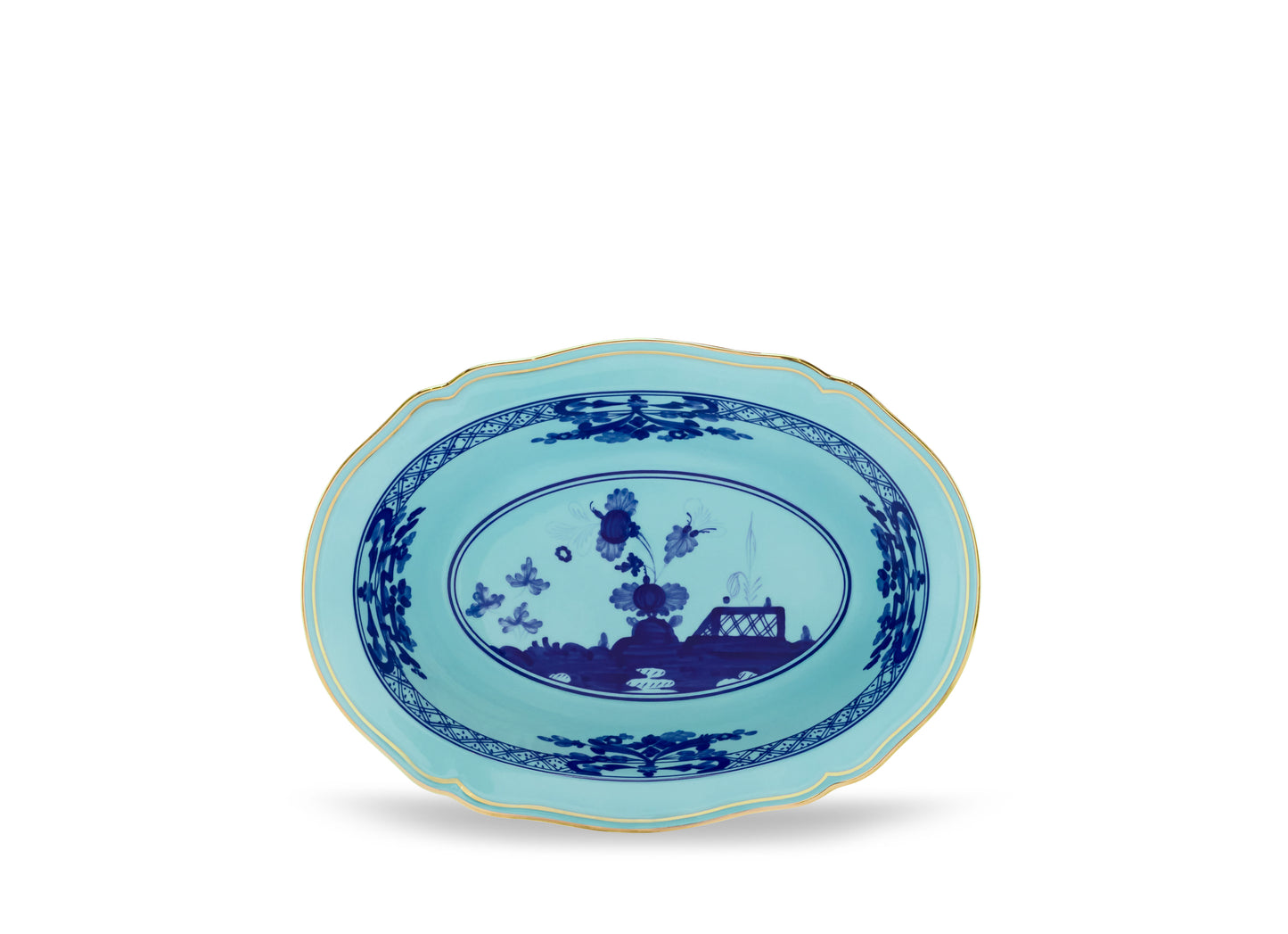 Oriente Italiano Iris Oval Bowl