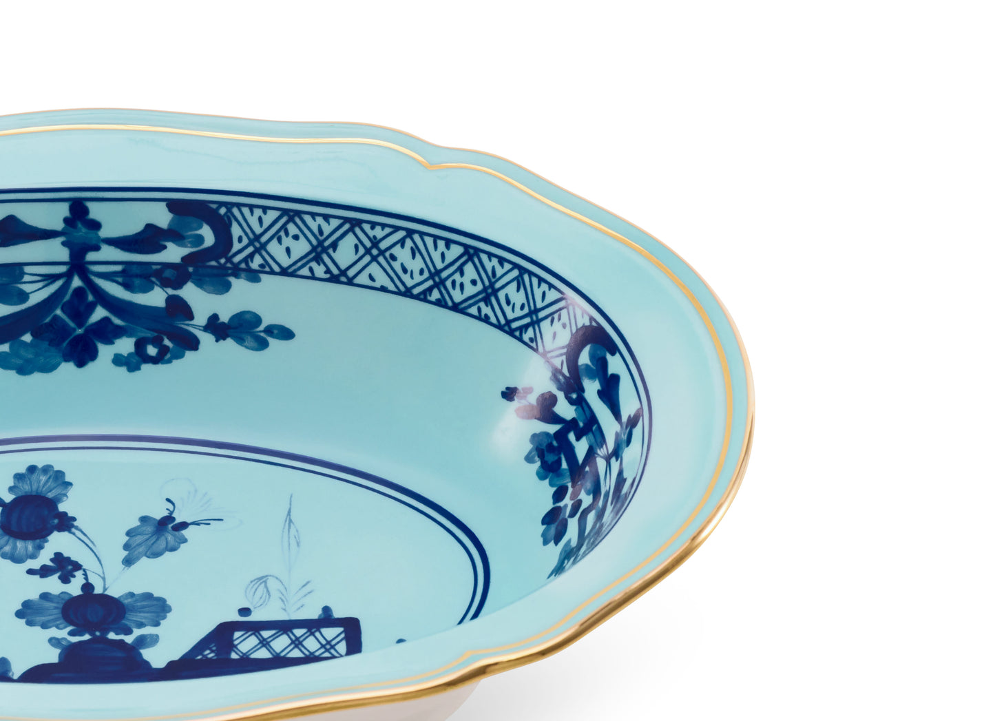 Oriente Italiano Iris Oval Bowl