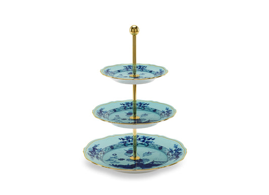 Oriente Italiano 3-Tier Serving Stand Iris