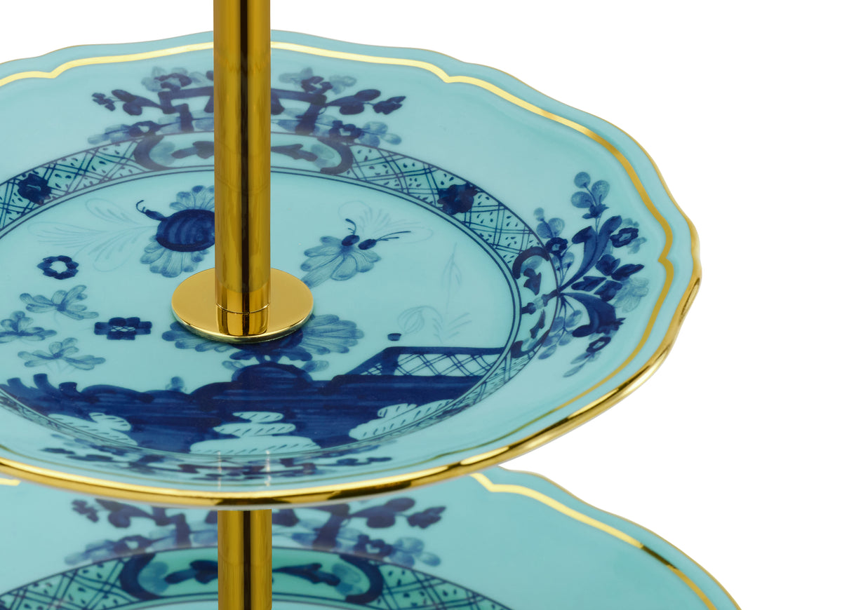 Oriente Italiano 3-Tier Serving Stand Iris