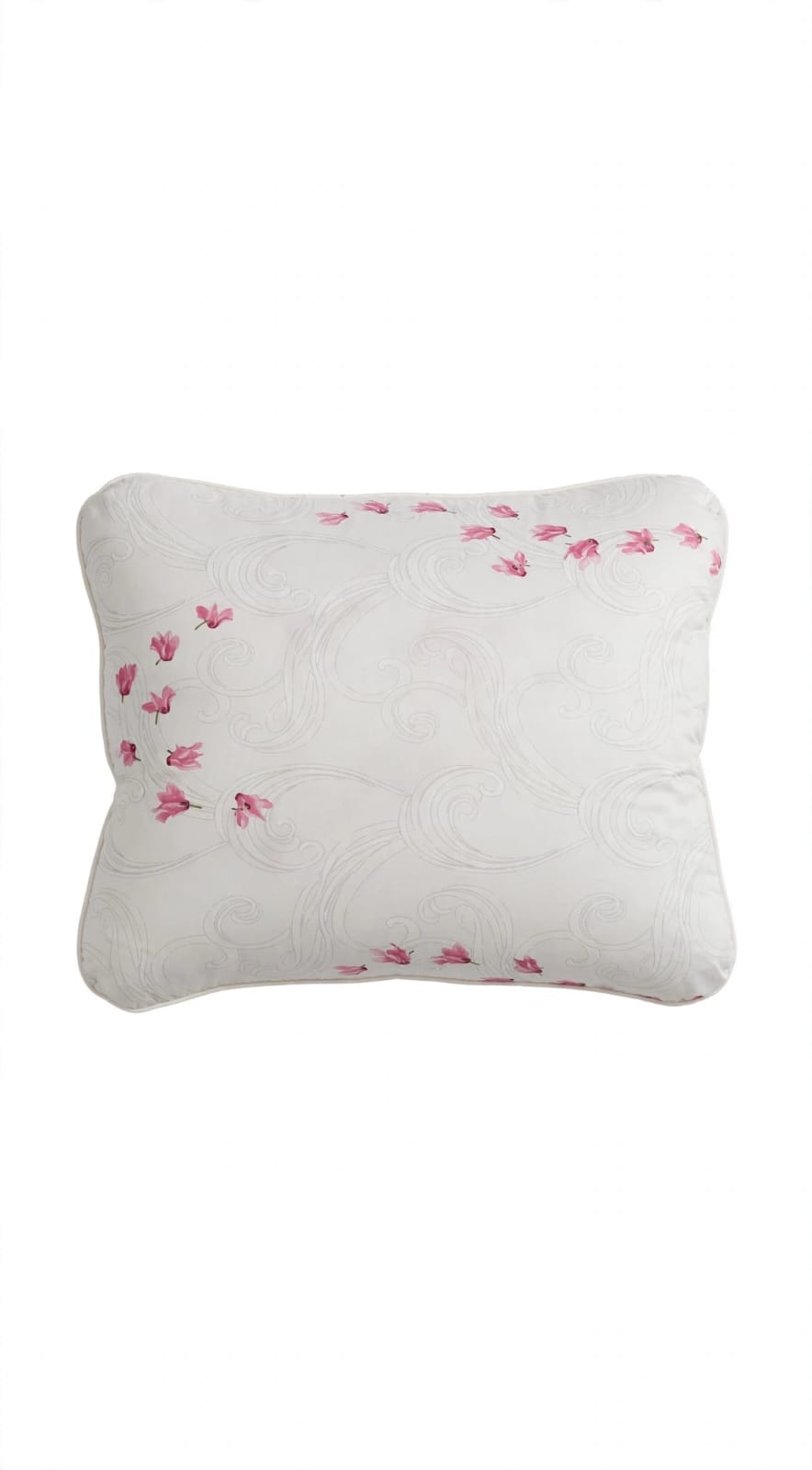Cyclamen Blanc Pillow Case