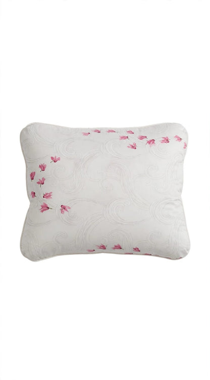 Cyclamen Blanc Pillow Case