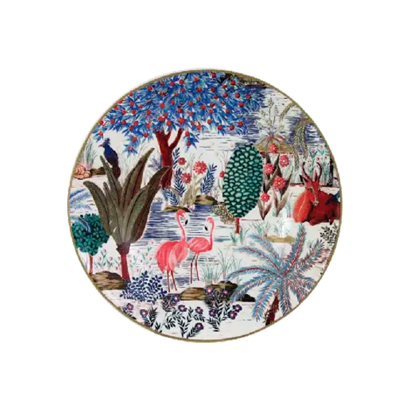 Jardin Du Palais Set of 4 Soup/Pasta Plates