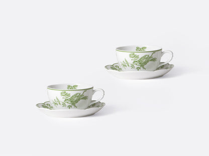 Albertine Set of 4 Tea Cups and Saucers