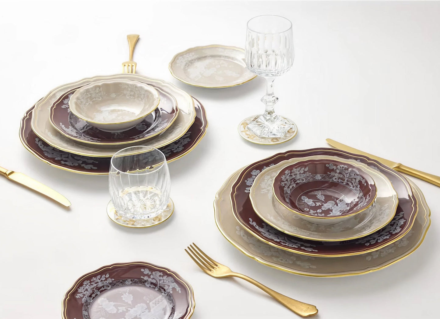Oriente italiano Meringa dinner plate