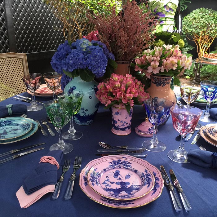 Oriente Italiano Azalea Bread Plate