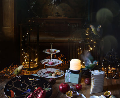 Aux սուրճի բաժակ և ափսե