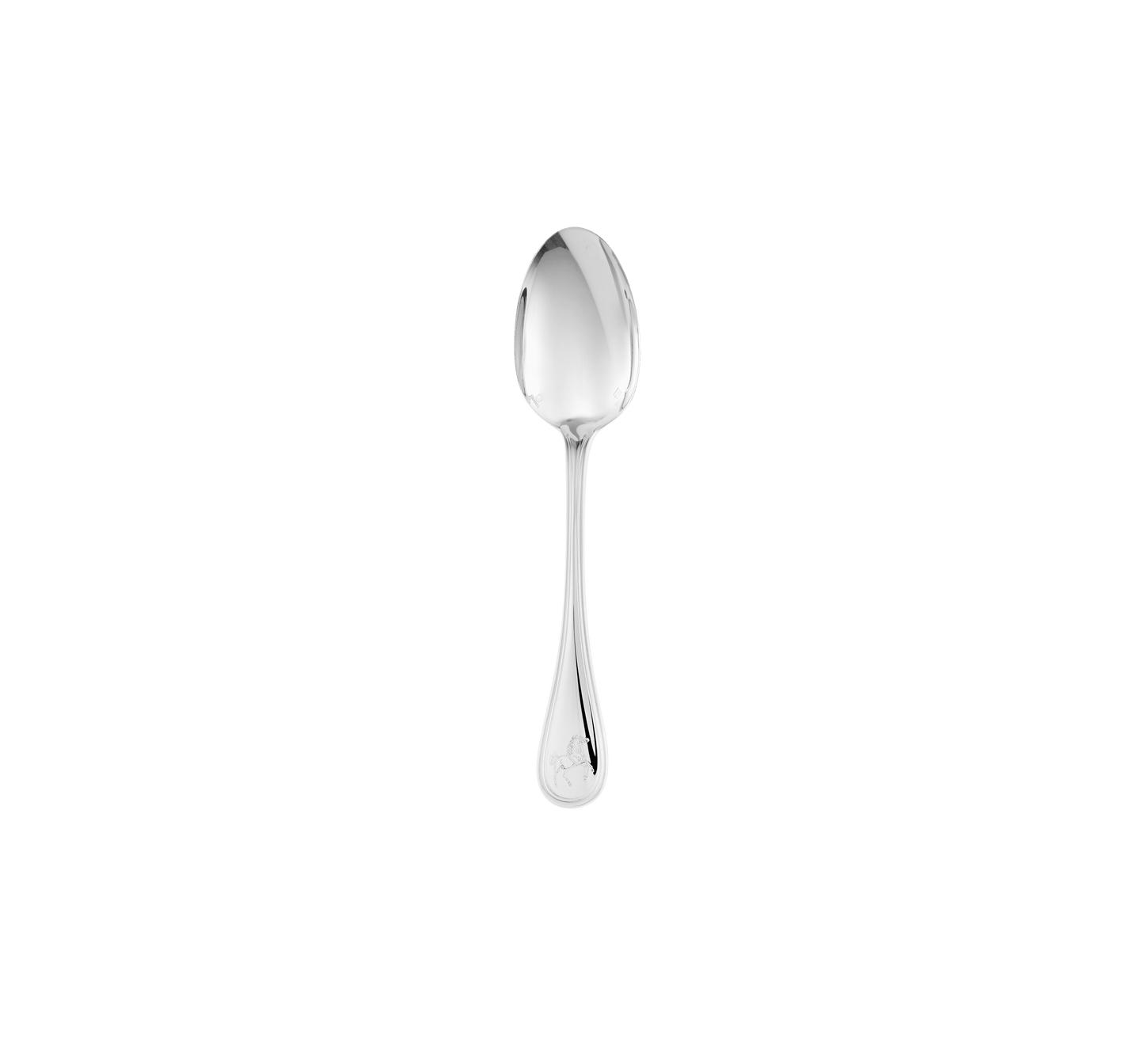 Albi Silver-Plated Tea Spoon - Horse Engraving
