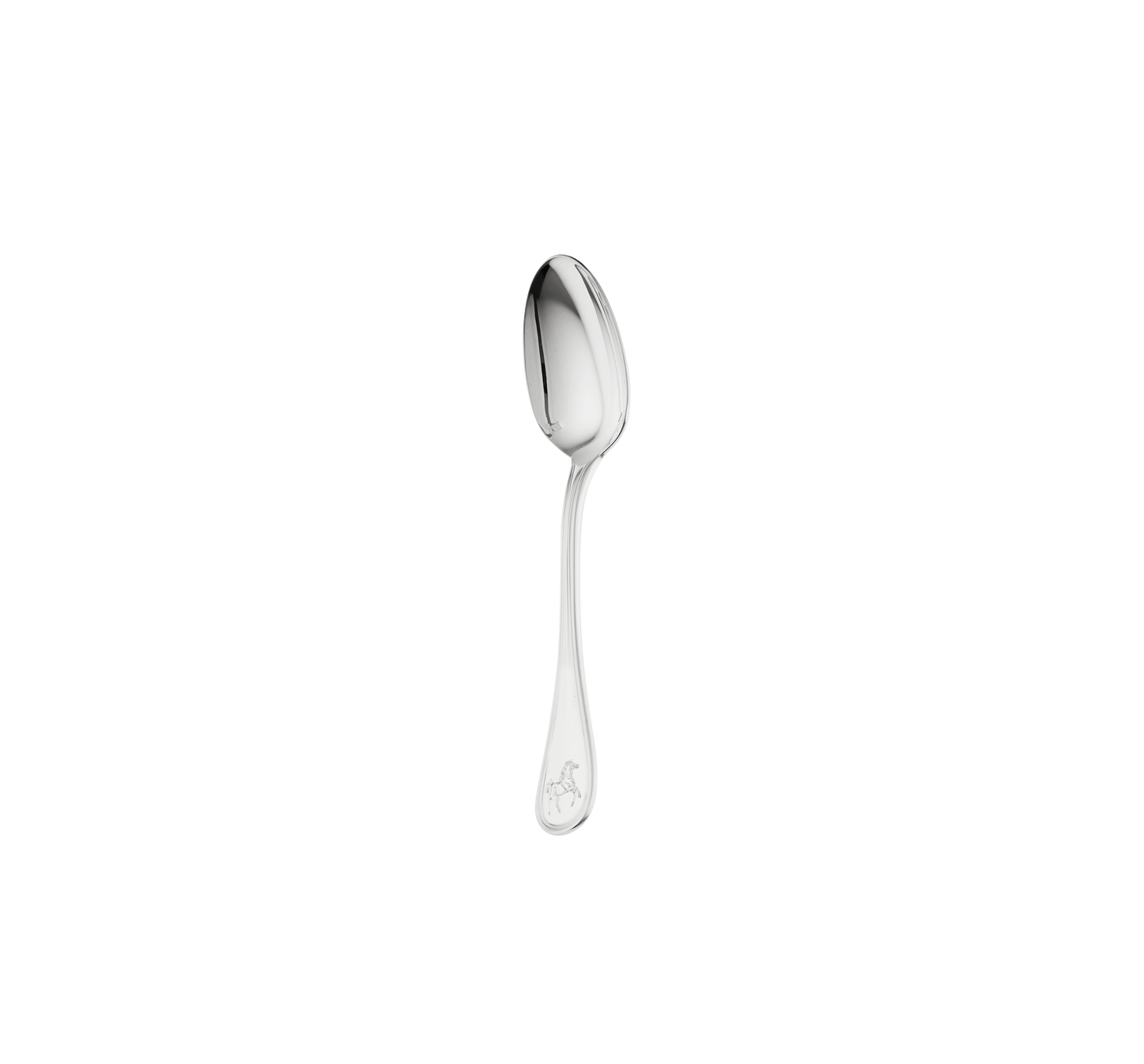 Albi Silver-Plated Tea Spoon - Horse Engraving