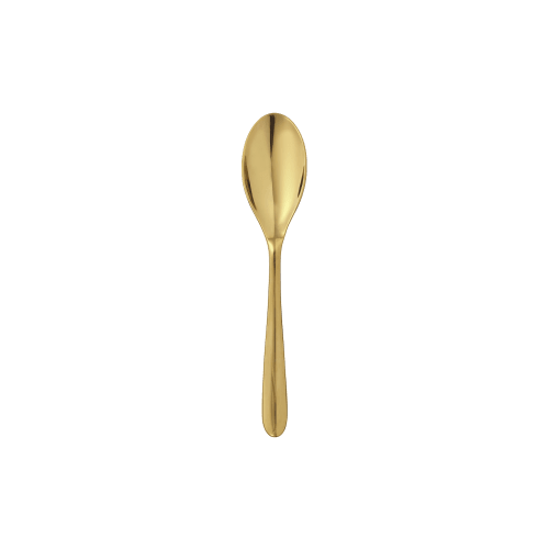L'ame de gold stainless steel dessert spoon