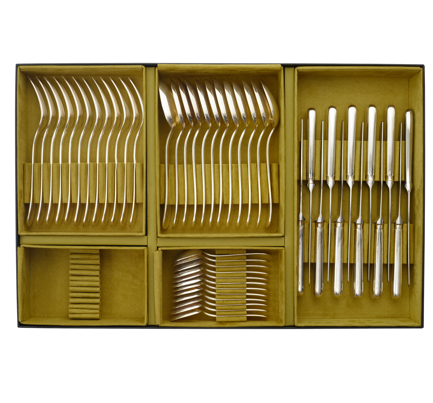Osiris 48-Piece Stainless Steel Flatware Set with Free Storage Box