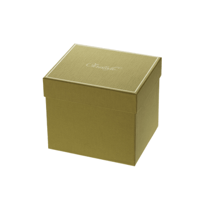 Malmaison Impériale set of 2 porcelain coffee cup and saucers gold finish