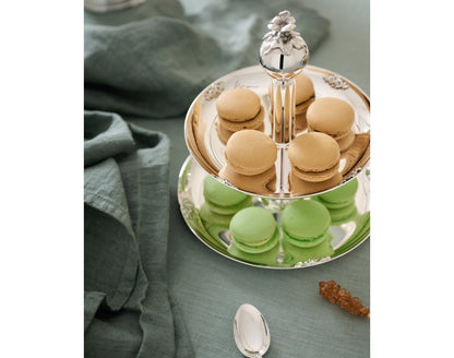 Inglese Two-level pastry stand