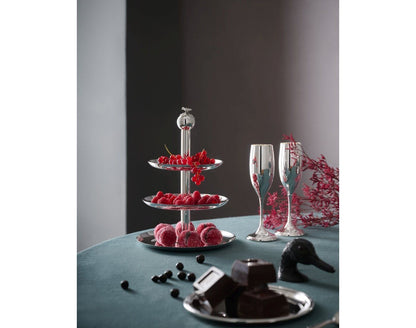 Inglese Three-level pastry stand