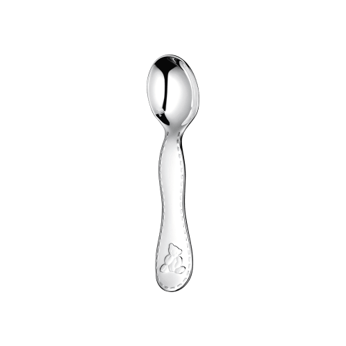 Charlie Bear silver-plated baby spoon