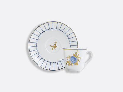 Brocante Set of 6 Coffee Cups and Saucers