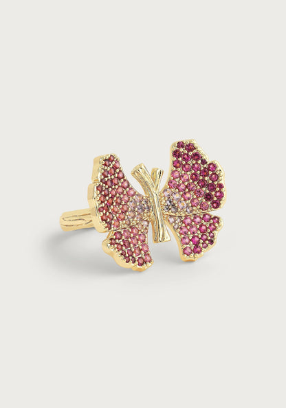 Butterfly Pink Ring