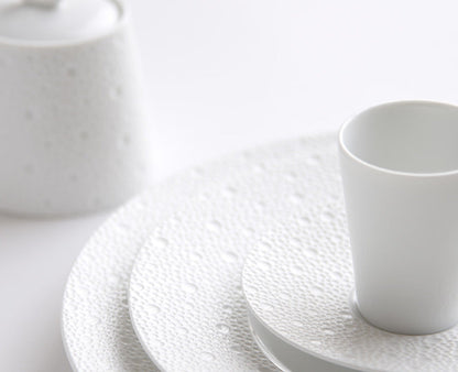 Ecume White Tea Cup and Saucer