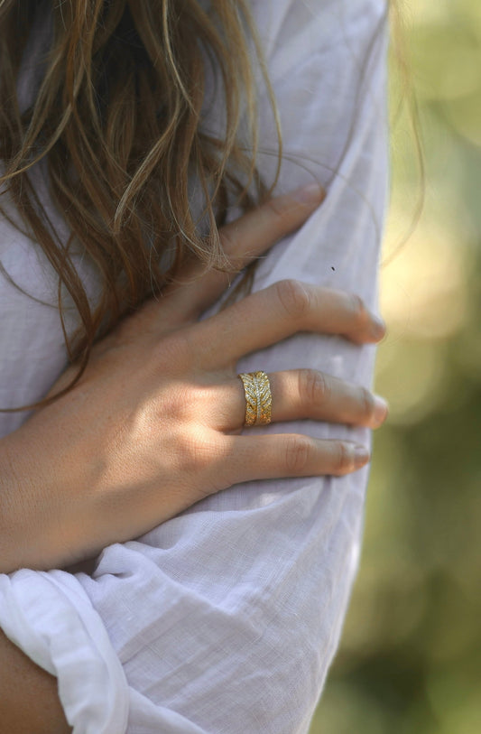 Փետուրե սալահատակի օղակ