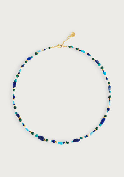 Milos Beaded Necklace, Cool