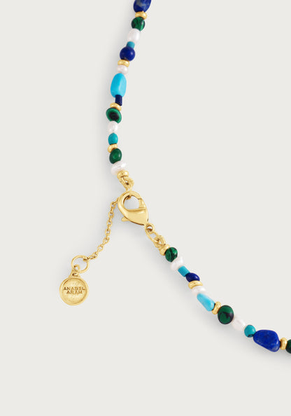 Milos Beaded Necklace, Cool