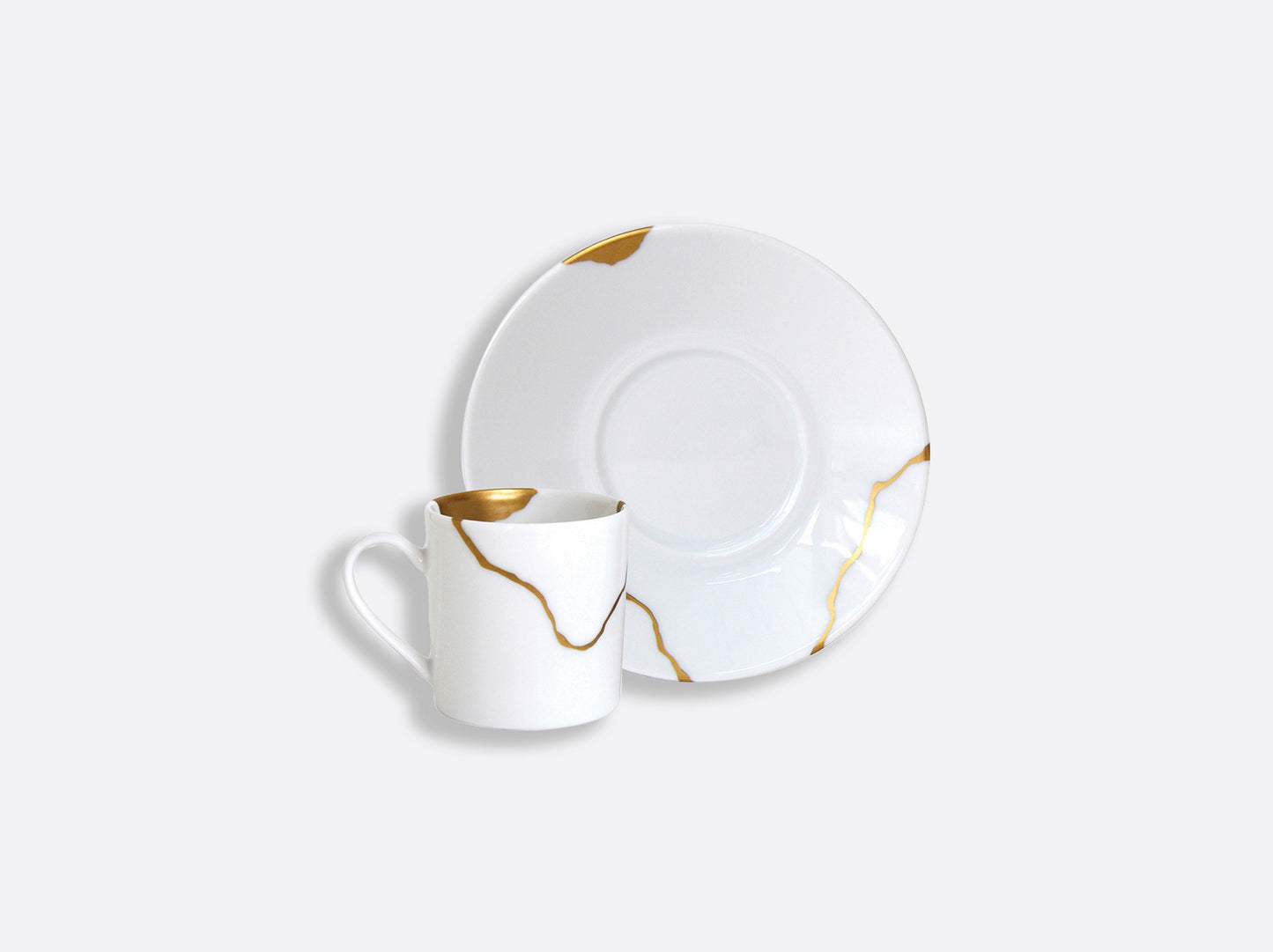 KINTSUGI COF 6 TASSE ET SOUCOUPE CAFE DIFF,