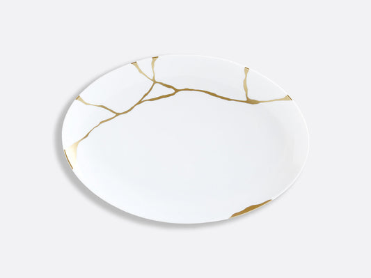 KINTSUGI OVAL PLATTER 39,5 CM ,