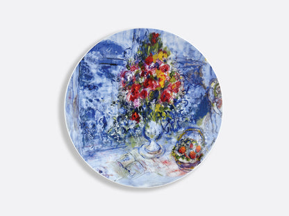 Les Bouquets De Fleurs De Marc Chagall Set of 4 Dessert Plates