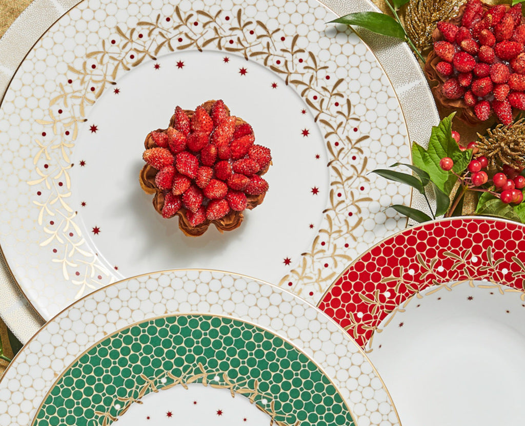 Noel Christmas Open vegetable dish