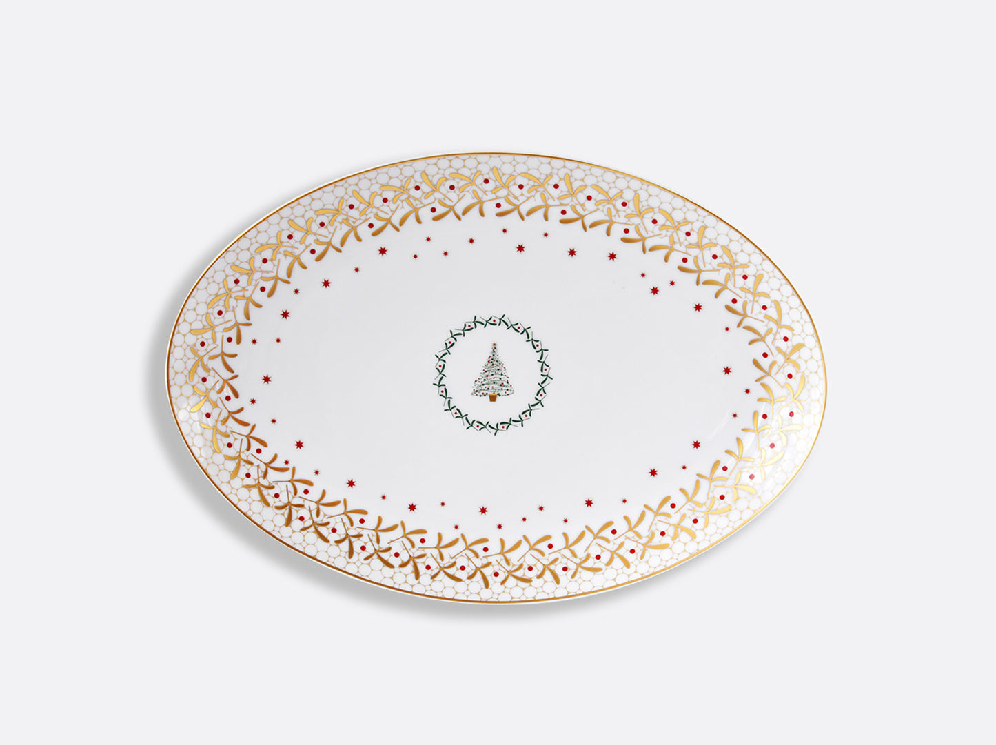 Noel Christmas Oval Platter