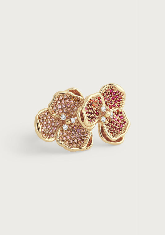 Orchid Double Pink Ring