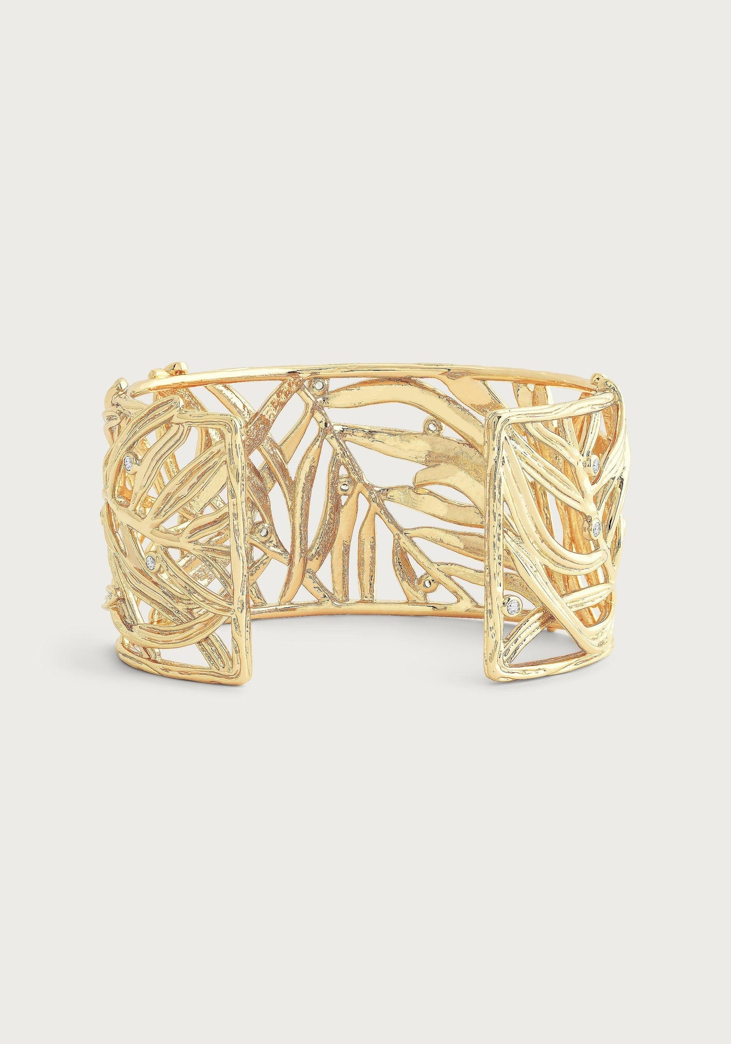Palm Leaves Cuff