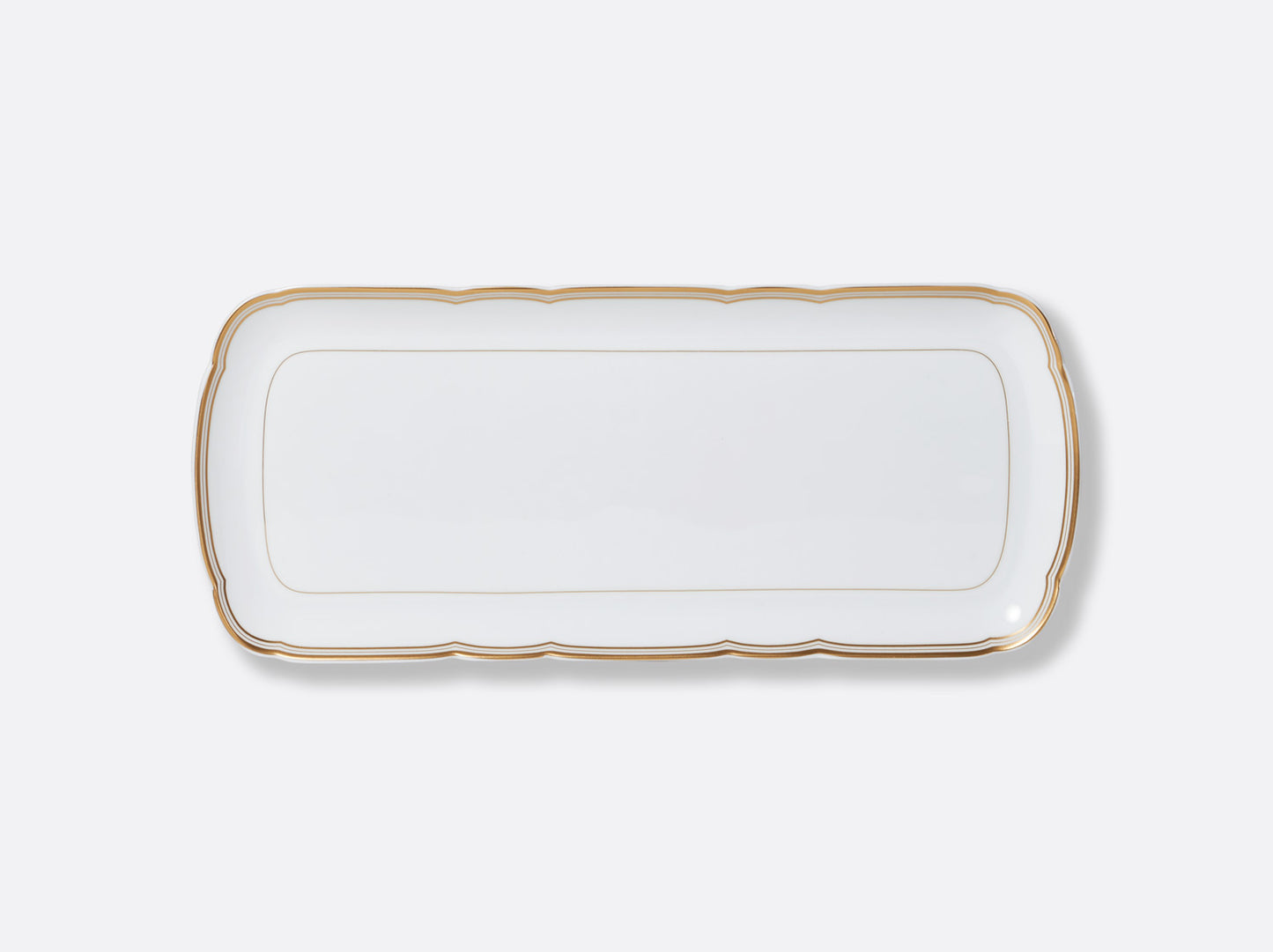 POMPADOUR RECTANGULAR CAKE PLATTER,