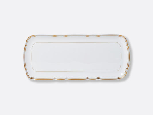POMPADOUR RECTANGULAR CAKE PLATTER,