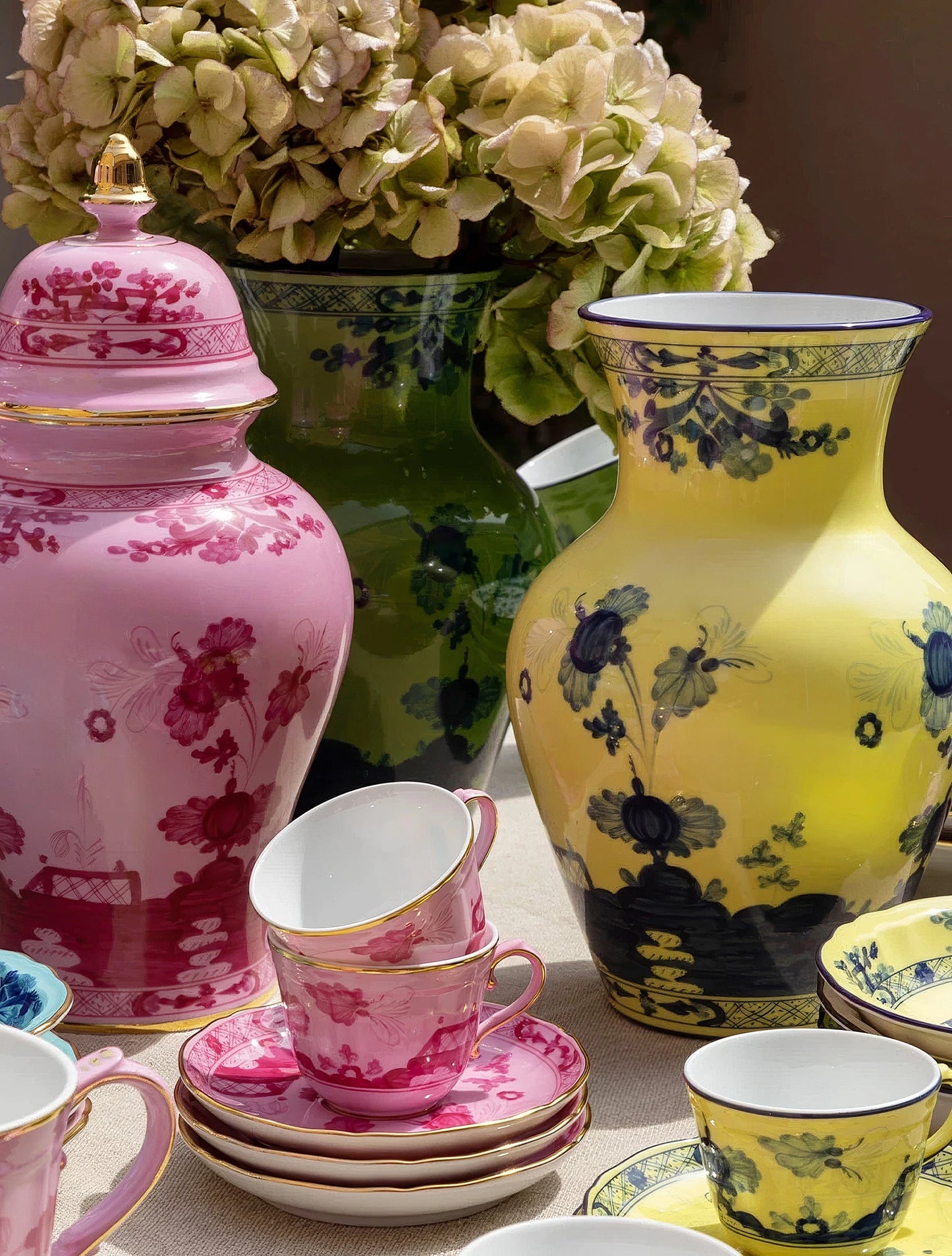Oriente Italiano Citrino Ming Vase