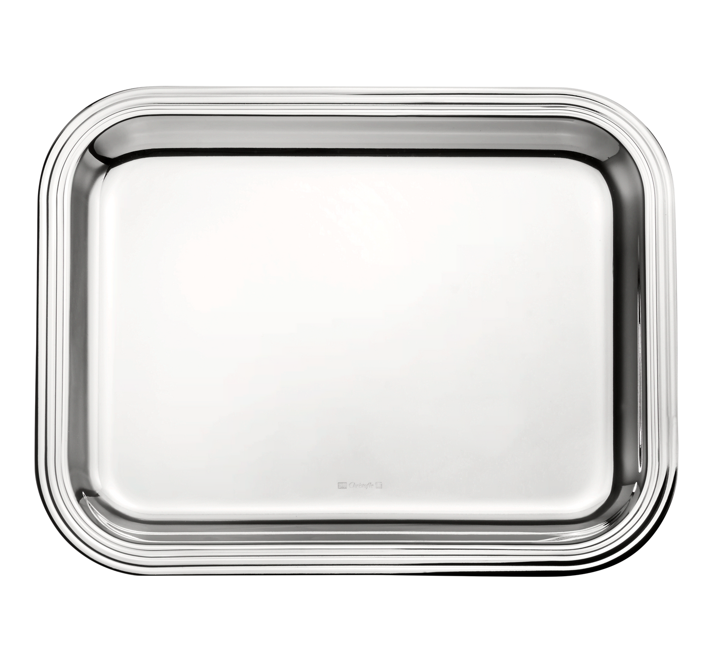 Albi Medium Silver-Plated Rectangular Tray