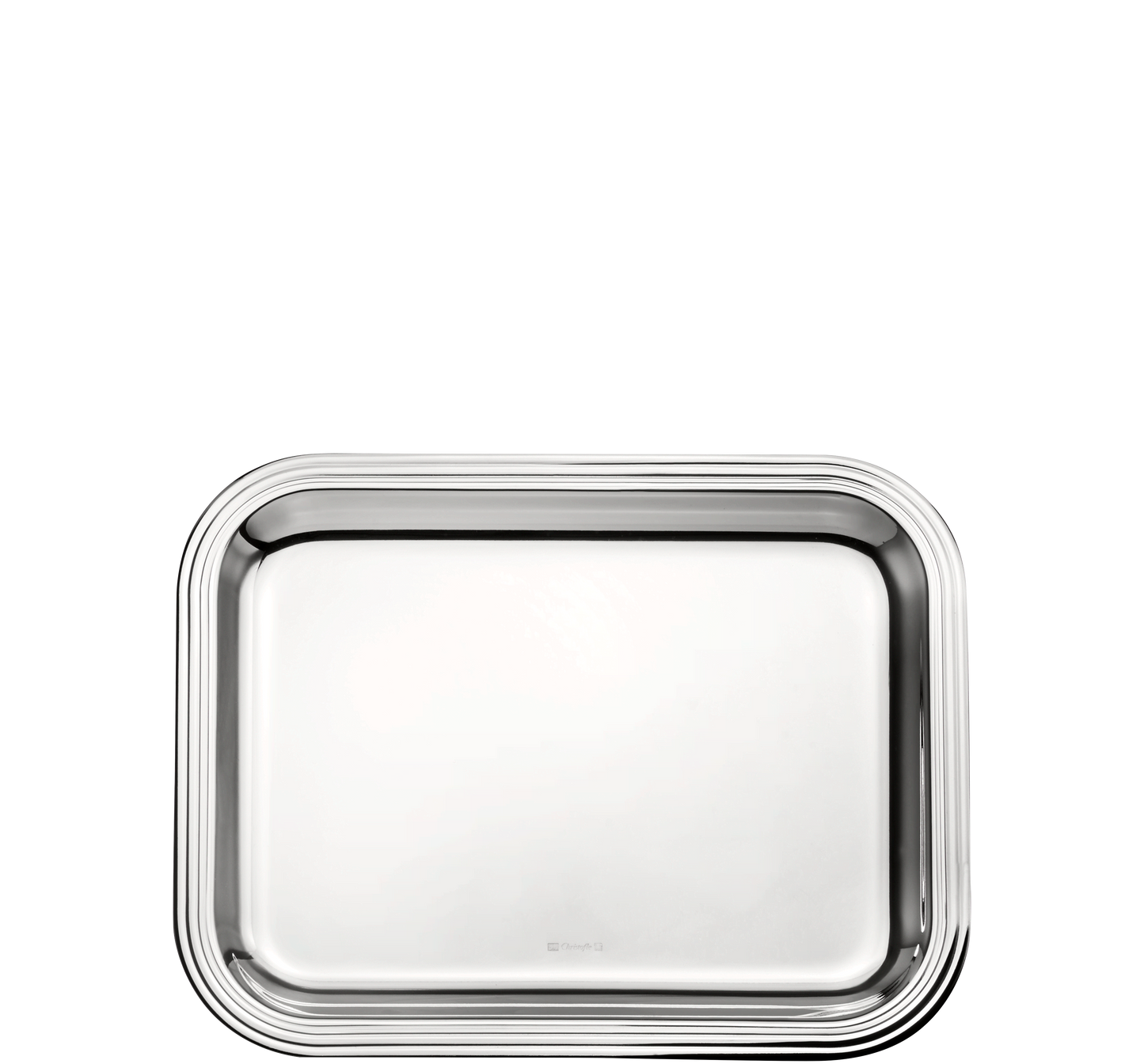 Albi Medium Silver-Plated Rectangular Tray