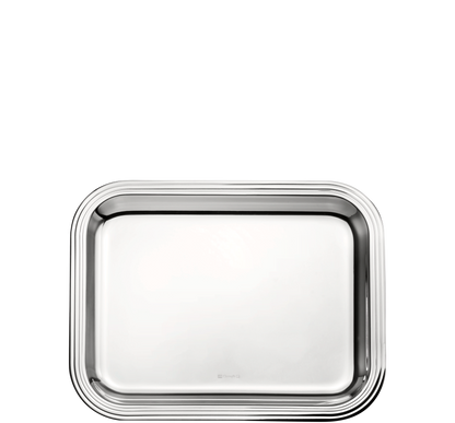 Albi Medium Silver-Plated Rectangular Tray