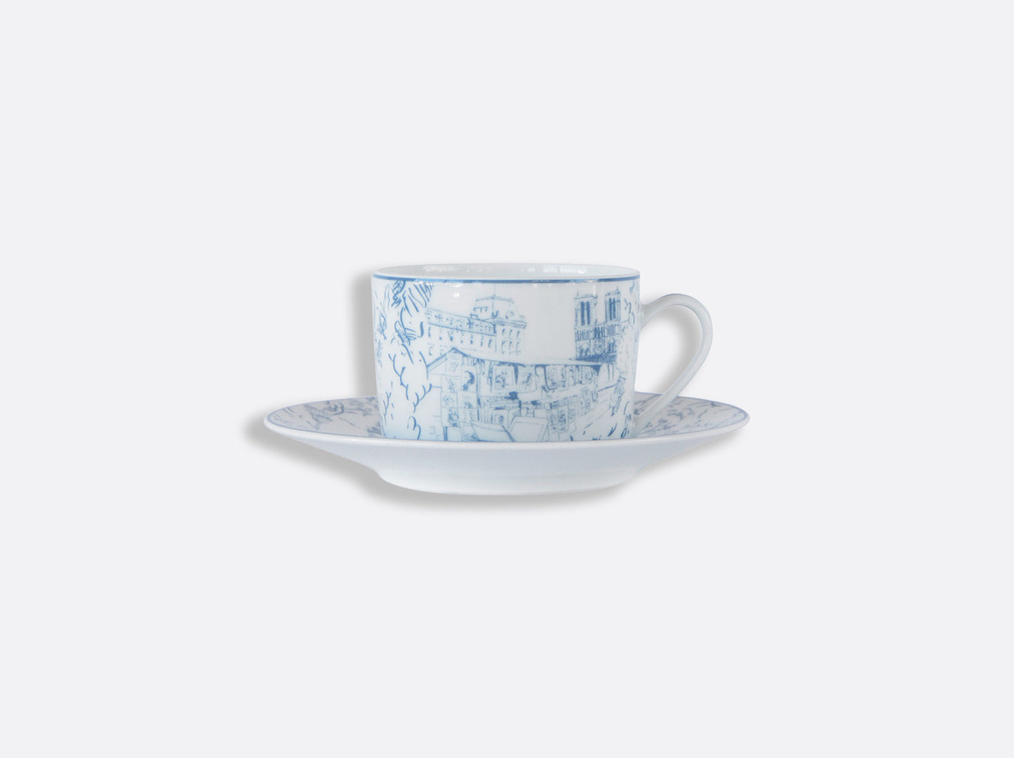 Tout Paris Set of 6 tea cups and saucers