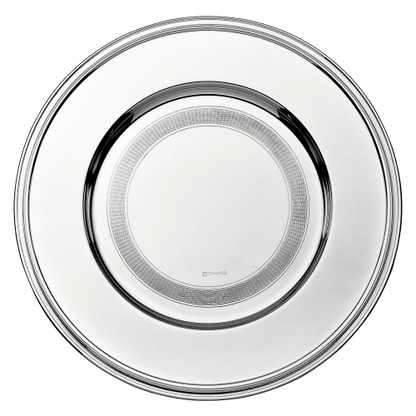 Albi silver-plated charger presentation plate